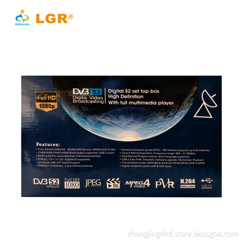 2018  Best selling dvb-s2 receiver